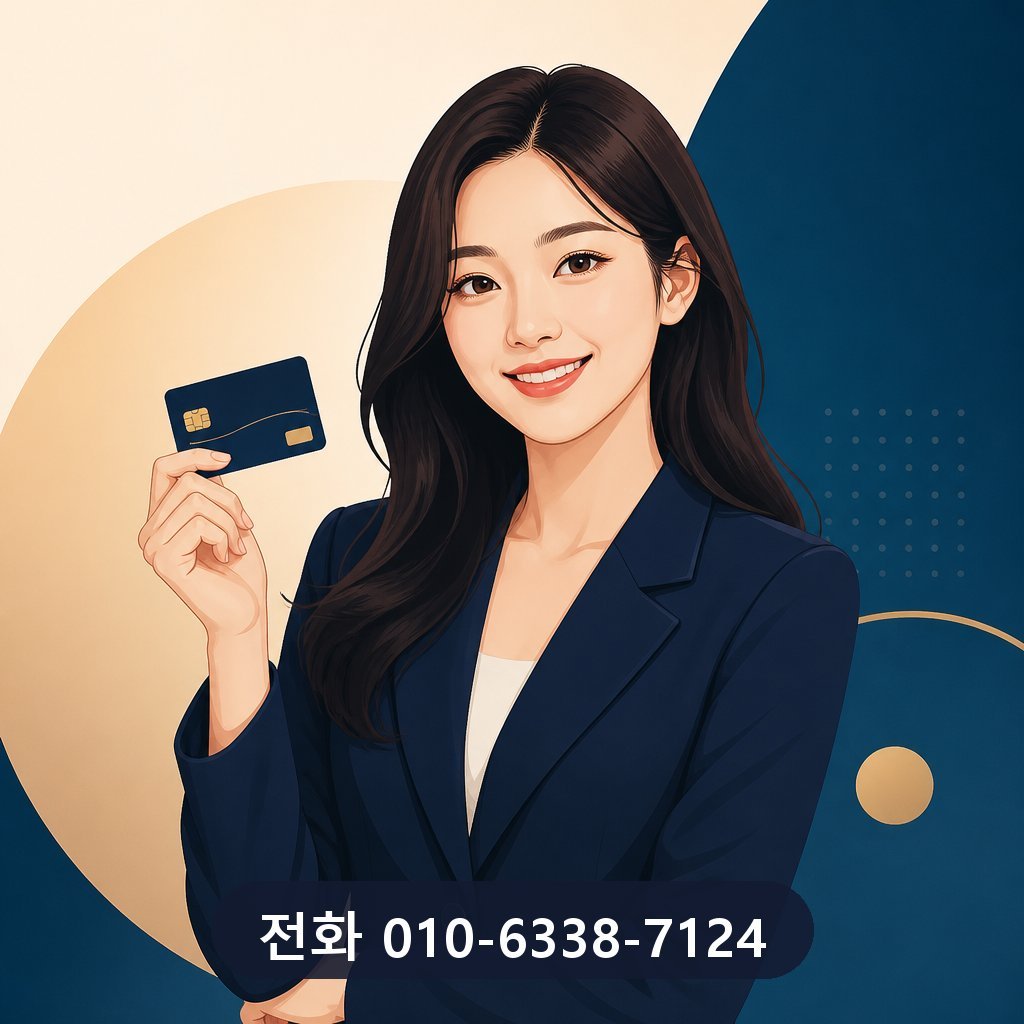 카드깡 견적 대표 이미지 · 문의 010-6338-7124